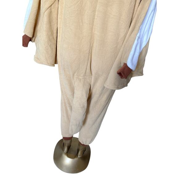 Adult Mens Womens Size Small Halloween Flying Squirrel Zip Up Hooded Costume - Picture 5 of 9